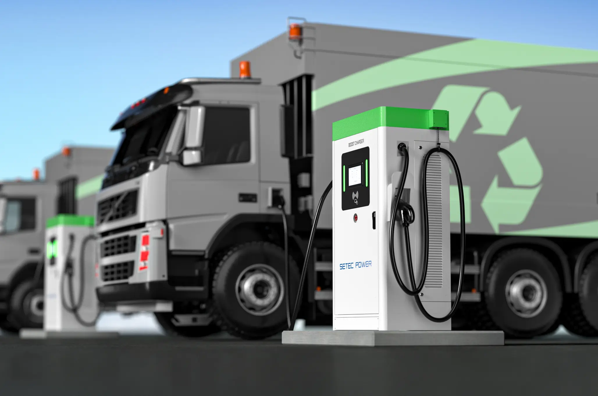 Rapid Charging for Urban Service Fleets