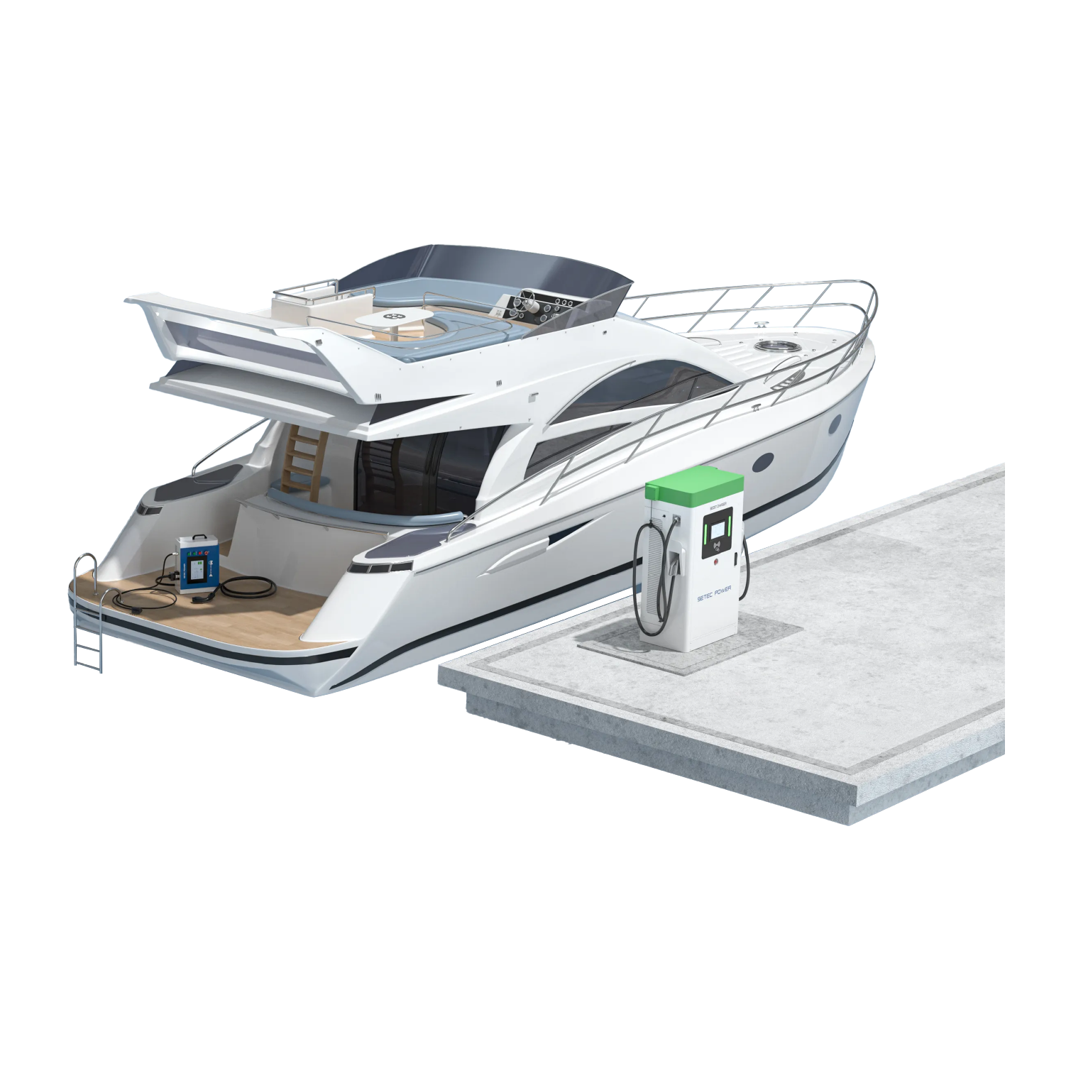 Electric-Boat-Charging