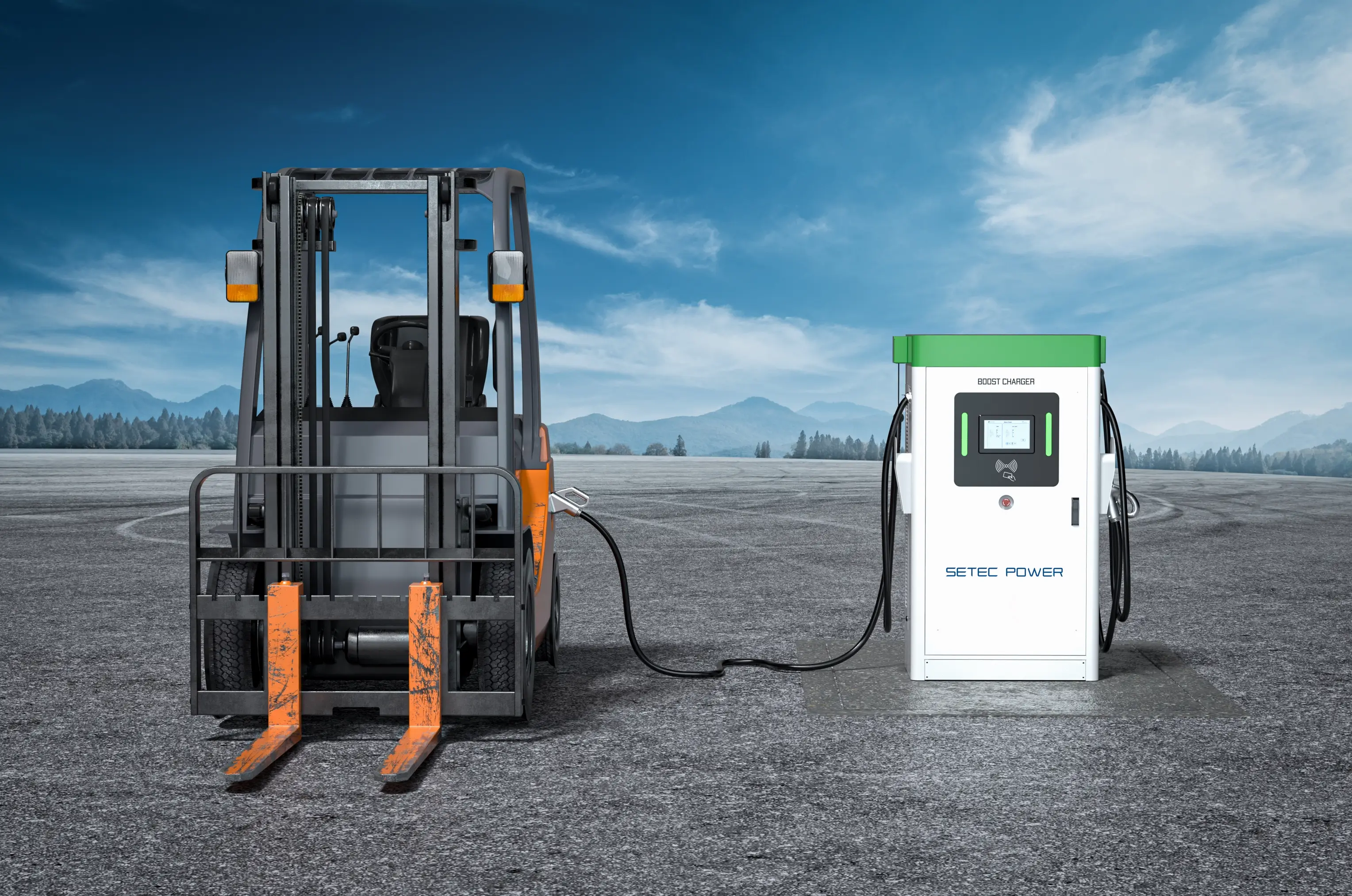 Multi-Vehicle Fast Charging for Harsh Job Sites