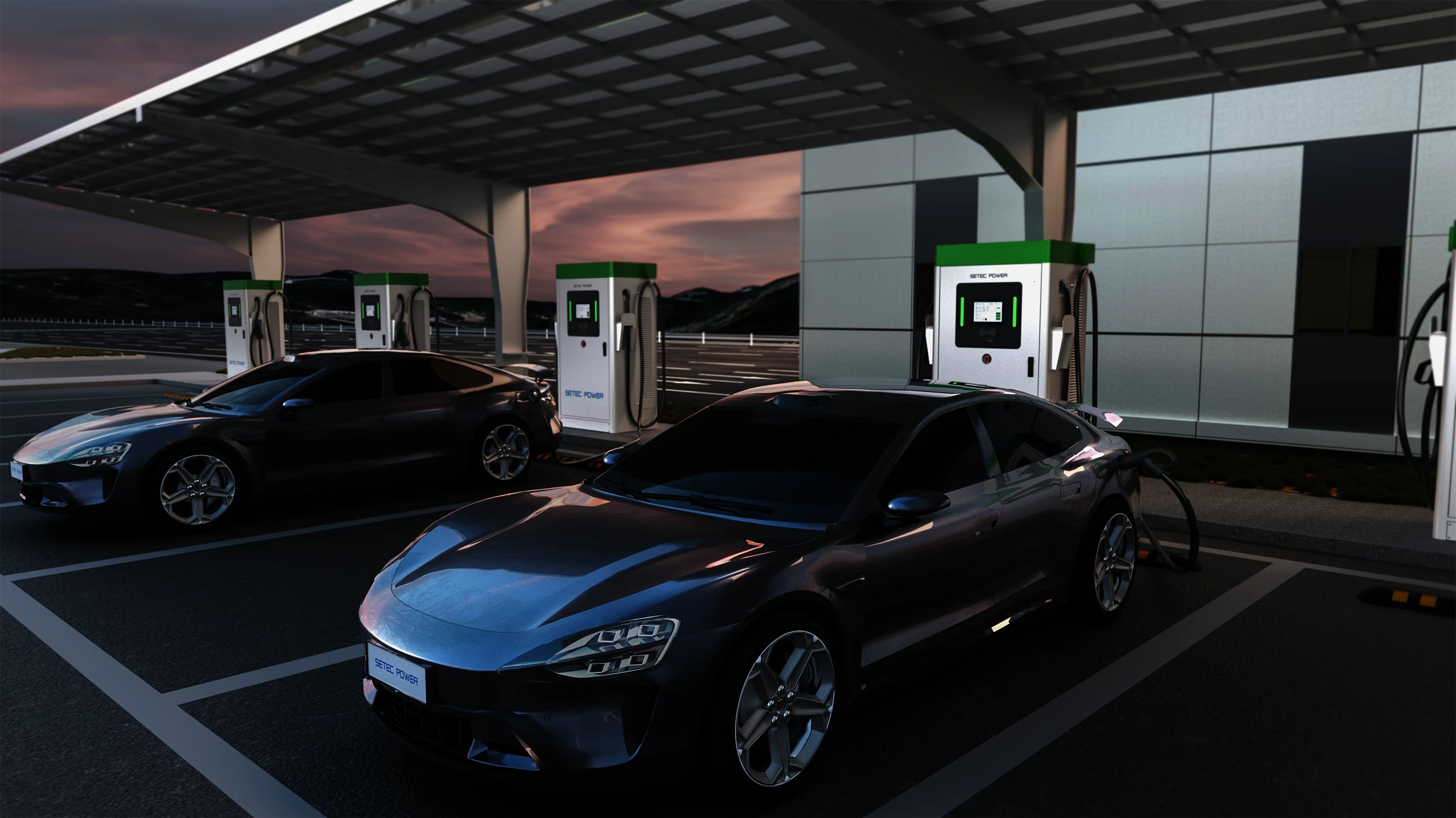 High Power Charging for High Traffic Locations