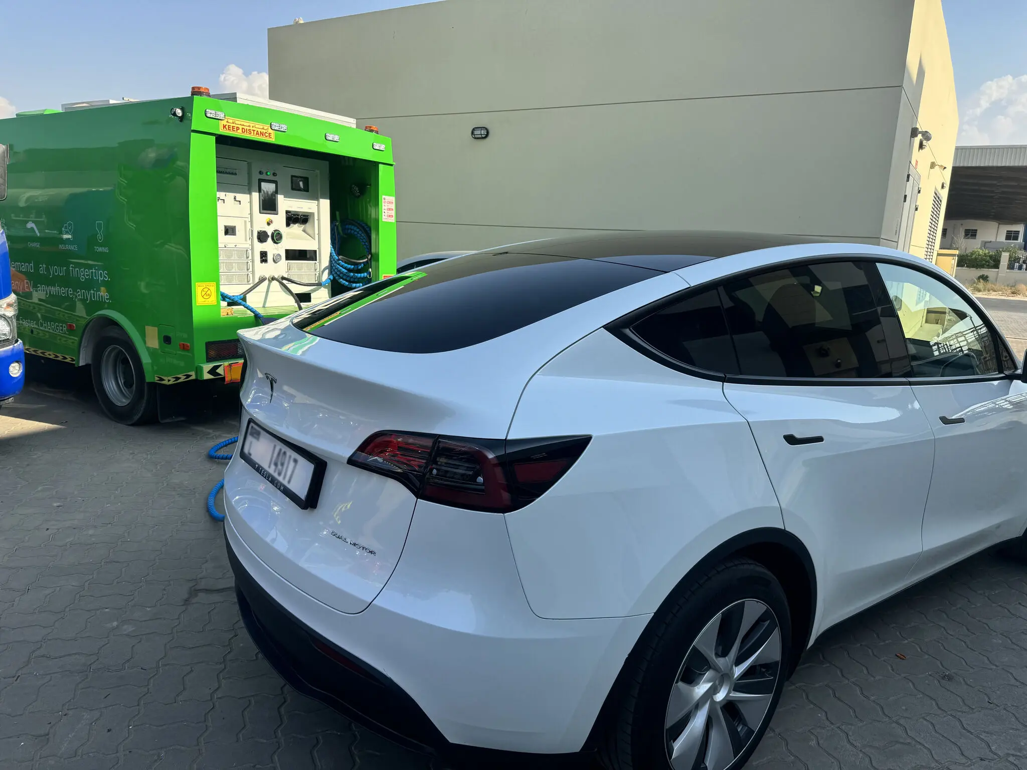 Mobile Fast Charging for Roadside Assistance Dubai