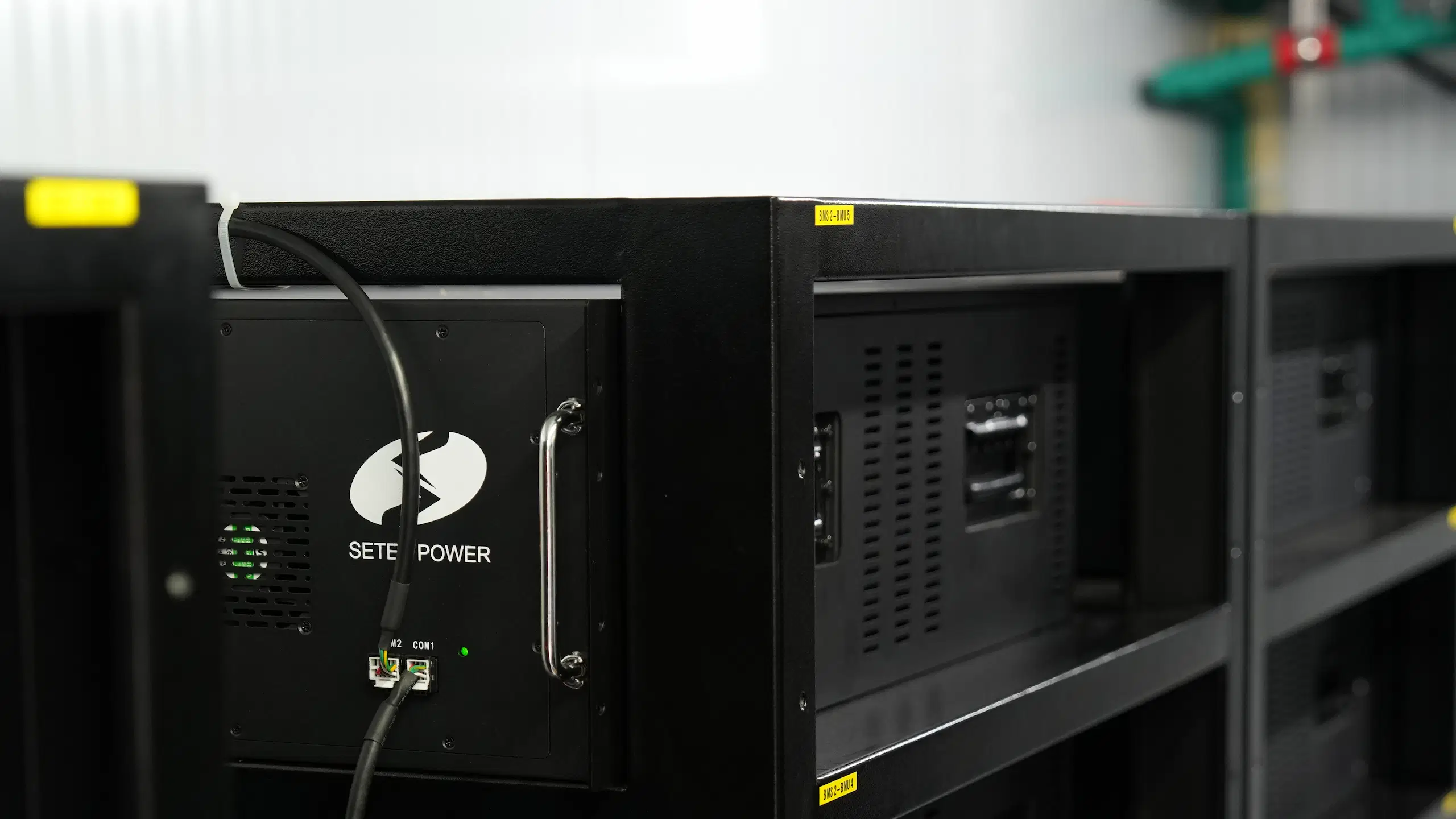 Setec Power battery management system (BMS) hardware module for monitoring and controlling battery performance.